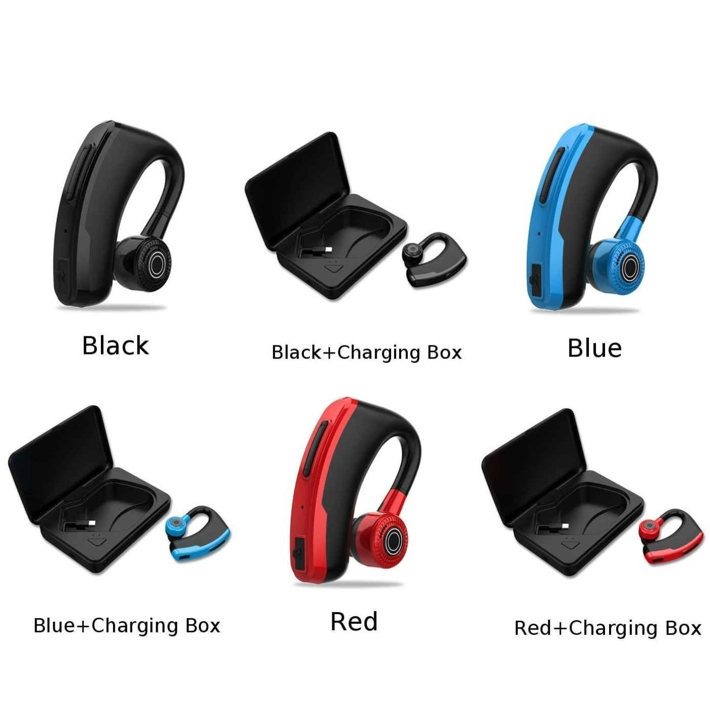 Бизнес Bluetooth 5,0 гарнитура V10 Быстрая зарядка CSR чип ожидания Заушник наушники бренд и высокое качество