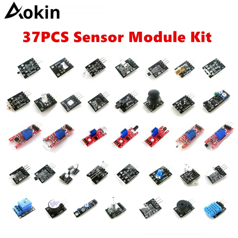 Комплект платы сенсорного модуля 37 шт./лот для Arduino комплект сделай сам Raspberry Pi 3/2