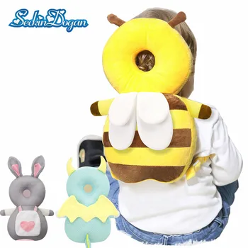 

Baby Head Protection Pillow Cotton Anti-fall Pillow 3D Rebound PP Cotton Children Protective Cushion Baby Safe Care