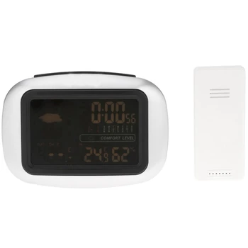 

Temperature Humidity Wireless Sensor Indoor Outdoor Hygrometer Thermometer Wall Barometer Forecast Weather Station