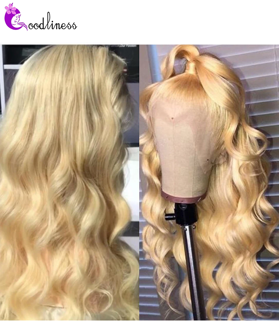 blonde lace front wig