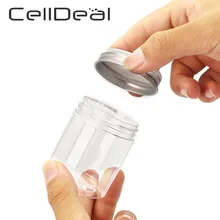 20pcs 30/50/60/80/100/120 / 150ml empty plastic clear cosmetic jars makeup container clear face cream jar sample container