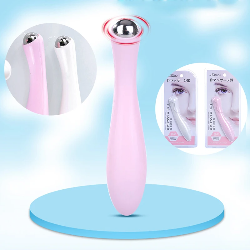 Portable 360 Degree Manual Eye Massager Ball Massage Roller Women Soothing Dark Circle Nutrition Premium Random Color | Красота и