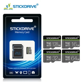 

Class 10 micro sd card high speed memory card 128GB 64GB 32GB USB Mini flash disk stick drive For driving recorder free shipping