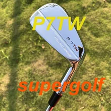 Новинка, утюги для гольфа tiger P7TW, набор кованых утюгов(3, 4, 5, 6, 7, 8, 9 P) с проектом X6.0, стальной вал, 8 шт., клюшки для гольфа