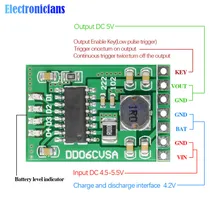 Placa de alimentación móvil Diy, módulo de aumento de protección de la batería, carga de descarga de 4,2 V, CC de 5V, 2.1A, 3,7 V, litio 18650, bricolaje