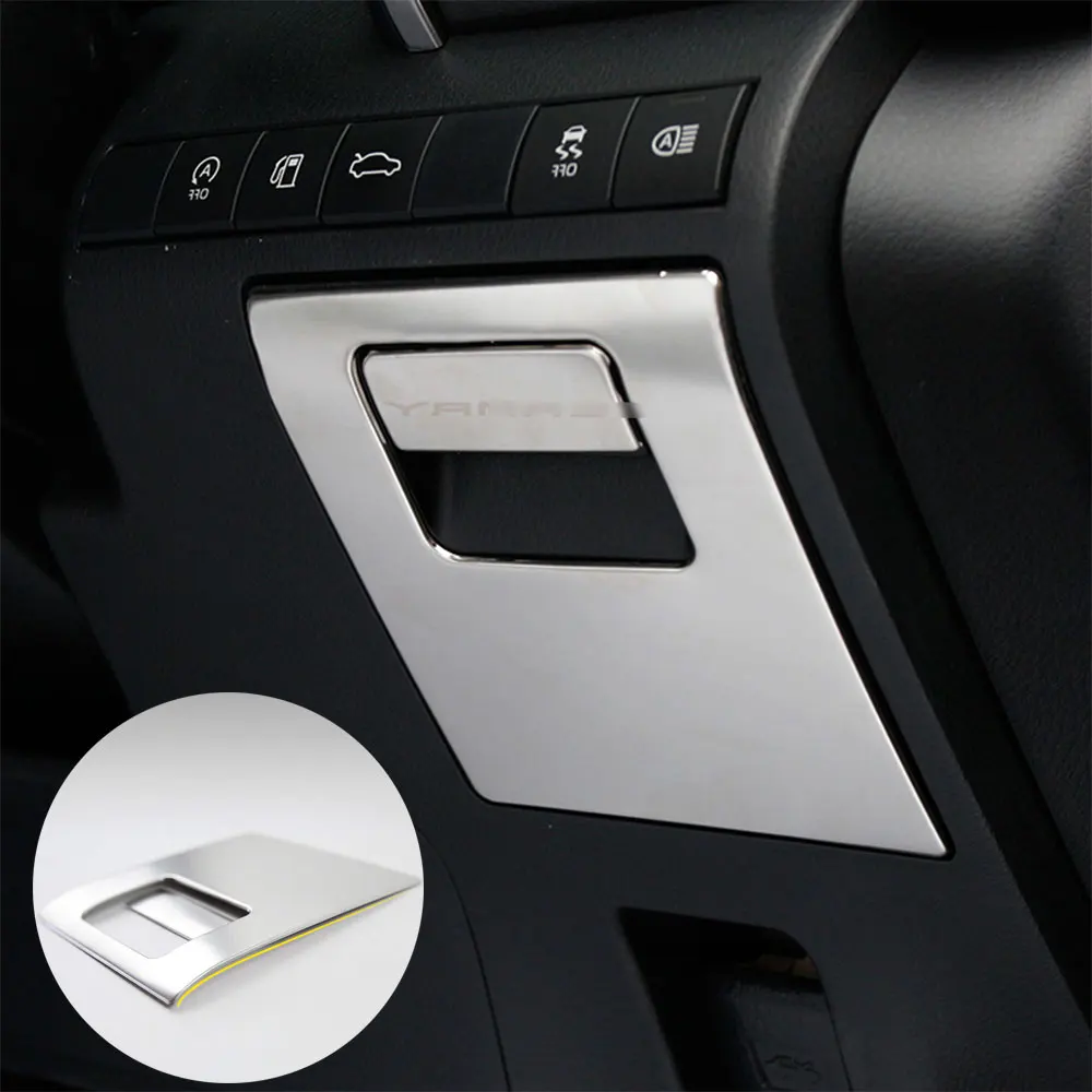 

Car Main Driver Storage Box Trim Cover For Toyota Camry 70 XV70 8th 2018 2019 2020 Auto Storage Case Car Styling Accessories
