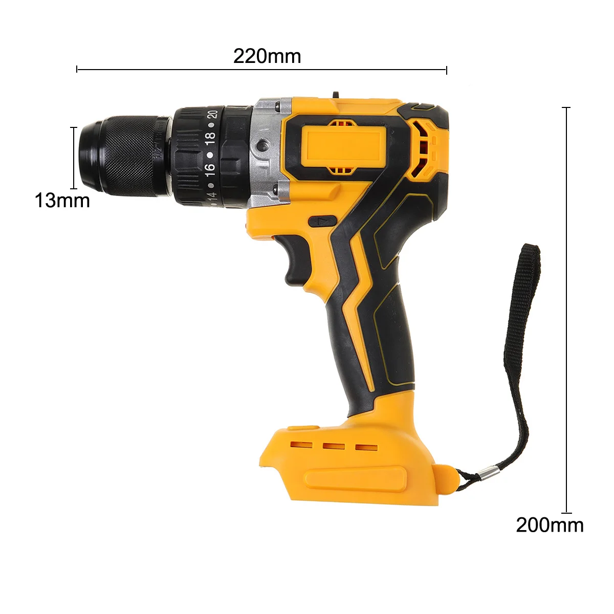 Household all-steel hand drill Multifunction wood