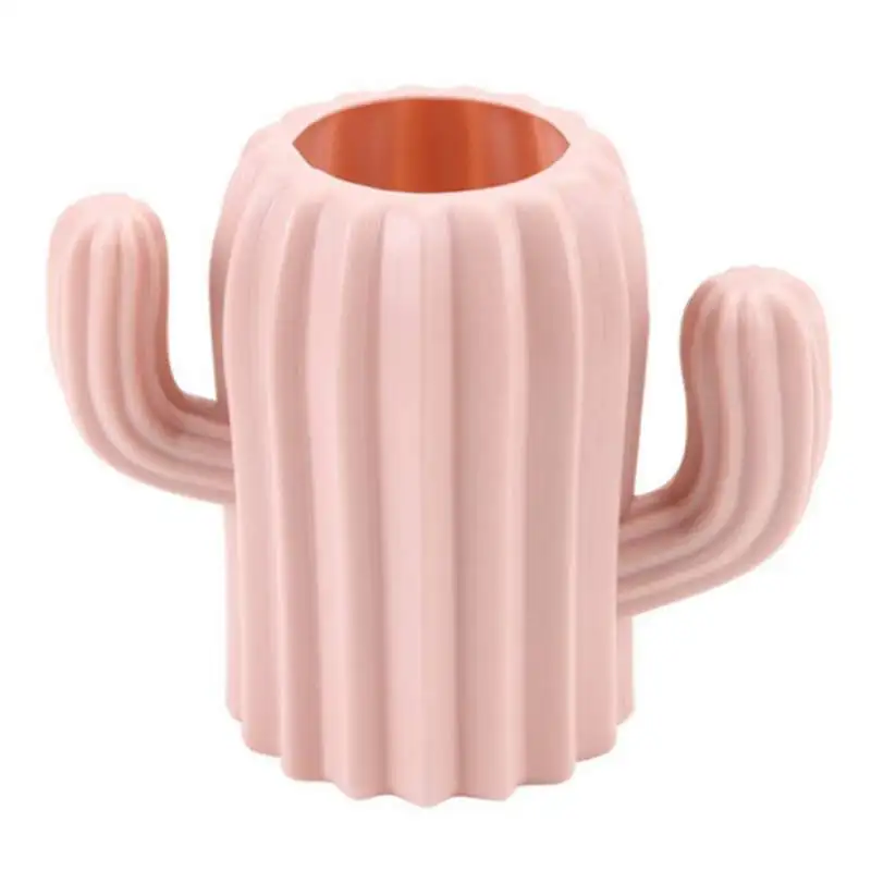 P PE Multi-function Pen Pencil Holders Container Desk Organizer Stand Stationery Storage Box Office Accessories - Цвет: P