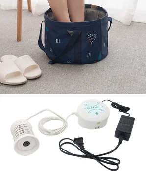 

Mini Detox Machine with Portable Basin Aqua Cell Spa Machine Ionic Cleanse Ionic Detox Foot Spa Foot Bath Massage Detox Footbath