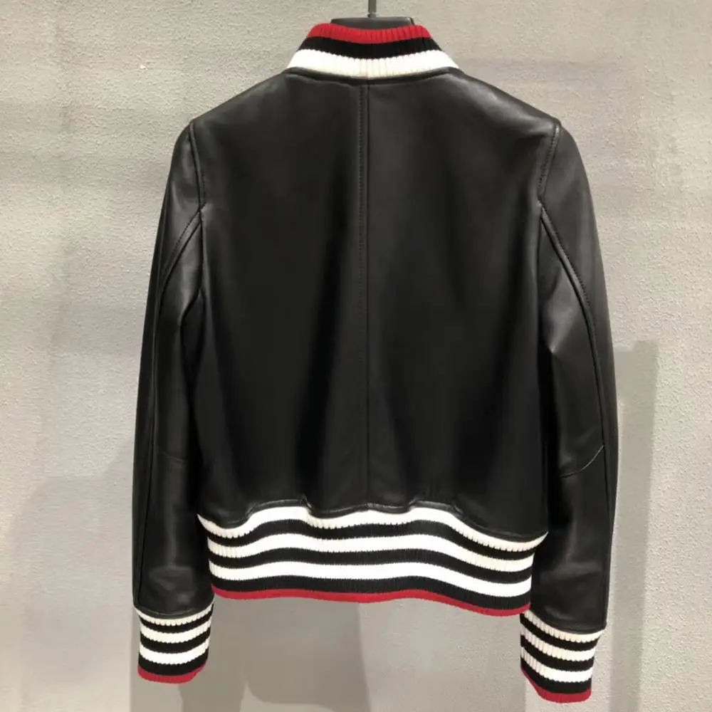 Рисунок 3 - Женская куртка-бомбер из натуральной кожи