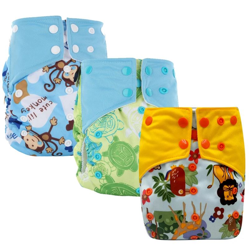 Baby-Cloth-Diaper Pororo Adjustable with Double-Leg Gusset-size/Adjustable/Ai2-diaper
