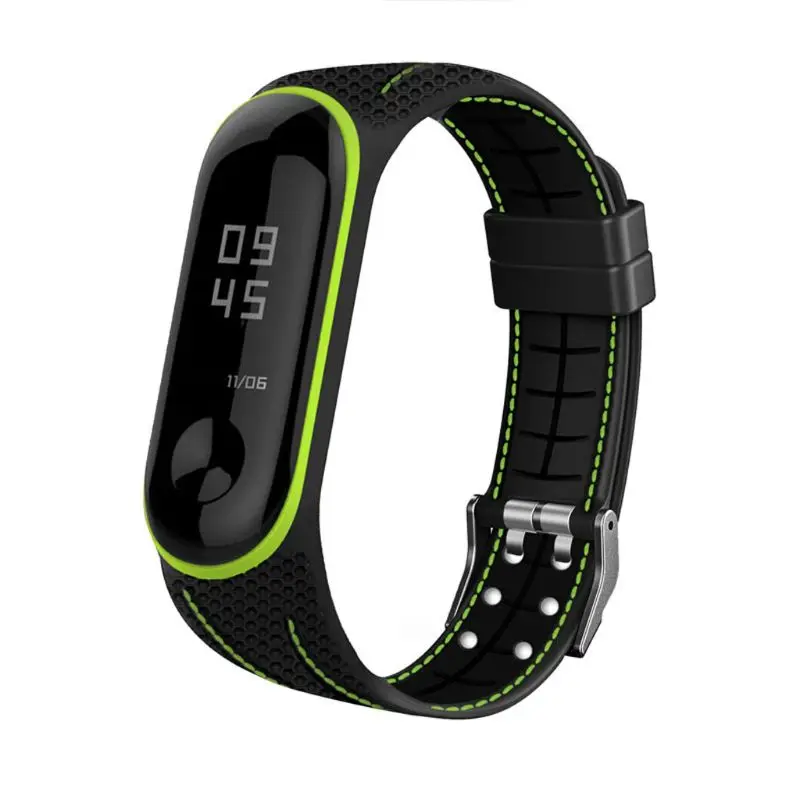Universal Replacement Bamboo Shape Silicone Bracelet Watch Band Strap For Mi 3 4 | Электроника