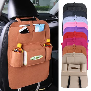 

Multifunctional Car Storage Bag Seat Pockets Universal Seat Back Hanging Organizer Bag Car-styling Protector Auto Accessories