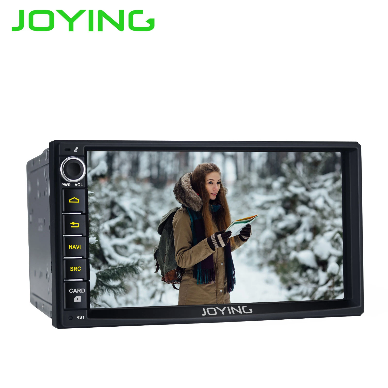 Excellent Joying 2 Din Universal Android 8.1 Car Radio GPS Multimedia Player stereo for Honda/ Nissan/Toyota head unit Support Mirror Link 0