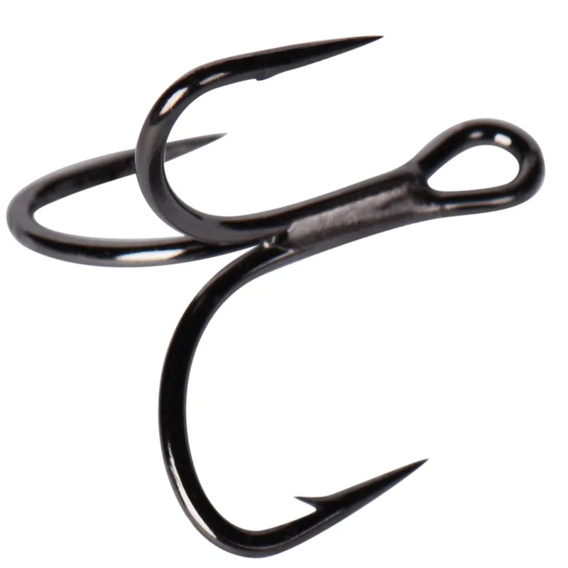 Mustad Рыбалка Крючки TG76NP-BN тройной крючок из высокоуглеродистой стали колючая Jawlock 3X сильная приманка океан рыбалка якорь снасти Pesca