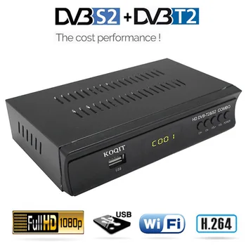 

FTA HD Terrestrial DVB-T2 Digital TV Box DVB-S2 Satellite Receiver Tv Tuner DVB T2 Receptor Combo Wifi Scam /Biss H.264 MPEG-4