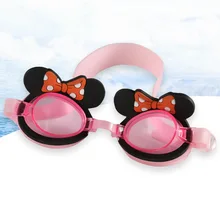 Детские плавательные очки высокой четкости Анти-туман удобные милые мужчины и женщины ребенок мультфильм Простые Стеклянные водонепроницаемые очки