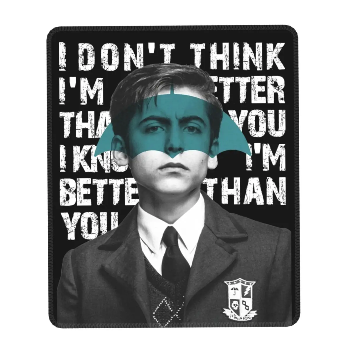 The Umbrella Academy Gamer Mouse Pad Base In Gomma Antiscivolo Lockedge Mousepad Numero 5 Citazione Divertente Tappetino Per Mouse Da Scrivania Per Co
