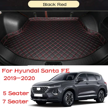 

Car Custom Trunk Mat Car Waterproof Anti-dirty Boot Liner Tray Rear Trunk 5 Seater 7 Seater For Hyundai Santa Fe 2019 2020