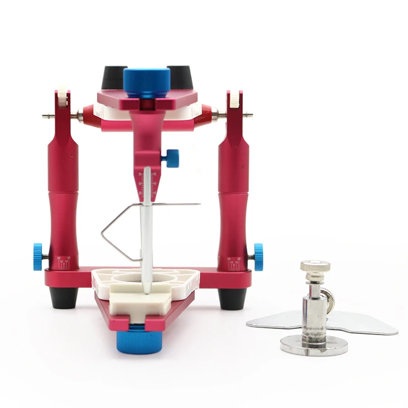  Dental Lab Full Mouth Articulators Half Adjustable Aluminum Alloy Dental Anatomical Articulator Den