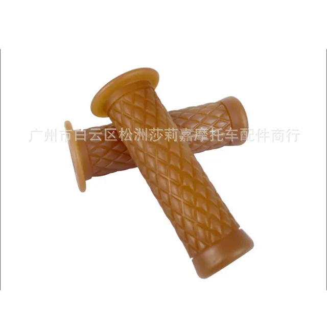retro classic motorbike grips handle bar vintage scooter accessories for harley yamaha motorcycle handlebar cafe racer moto grip transparent