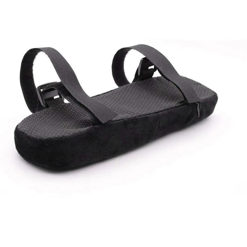 2Pcs Chair Armrest Pad Memory Foam Comfy Office Arm Rest Cover for Elbows |