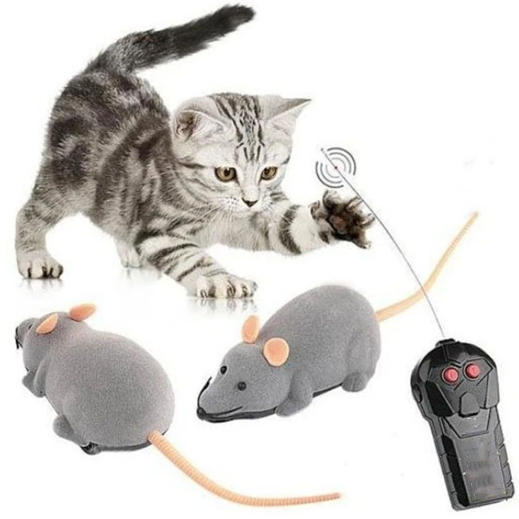 Игрушечные кошки-мышки беспроводные радиоуправляемые мышки для котов игрушки с