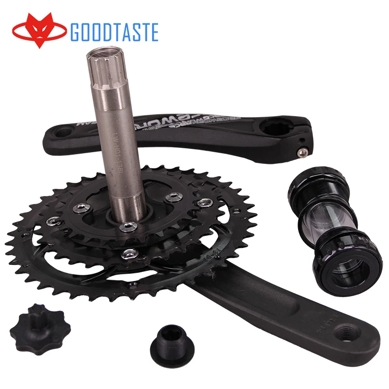 RACEWORK mtb Запчасти для велосипеда шатун mtb шатун для горного велосипеда шатун mtb carbono углеродистая сталь 170 42 т цепь колеса содержит ось