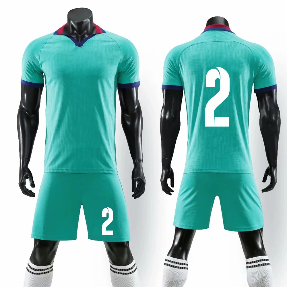 Коллекция года, мужская футбольная трикотажная форма Survete, мужская спортивная одежда, комплект из рубашки и шорт тренировочный футбольный костюм для мальчиков, комплект с индивидуальным номером
