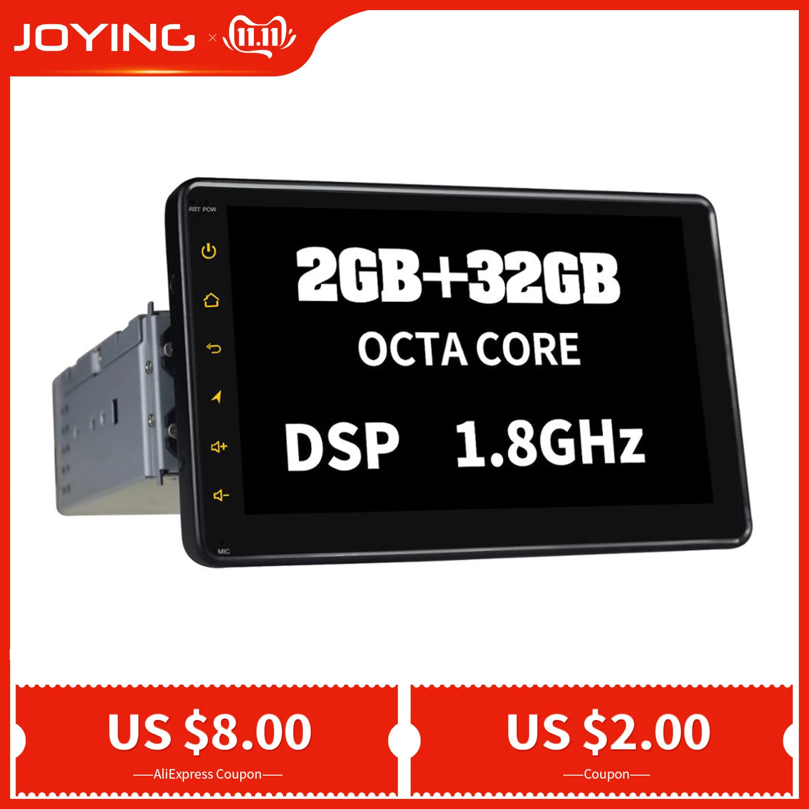 Flash Deal JOYING 1 DIN 7