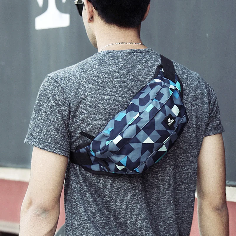 

Popular Brand Wallet Men Multi-functional Chest Pack Plaid Shoulder Mini Backpack Women's Outdoor Casual Sports Shoulder Bag