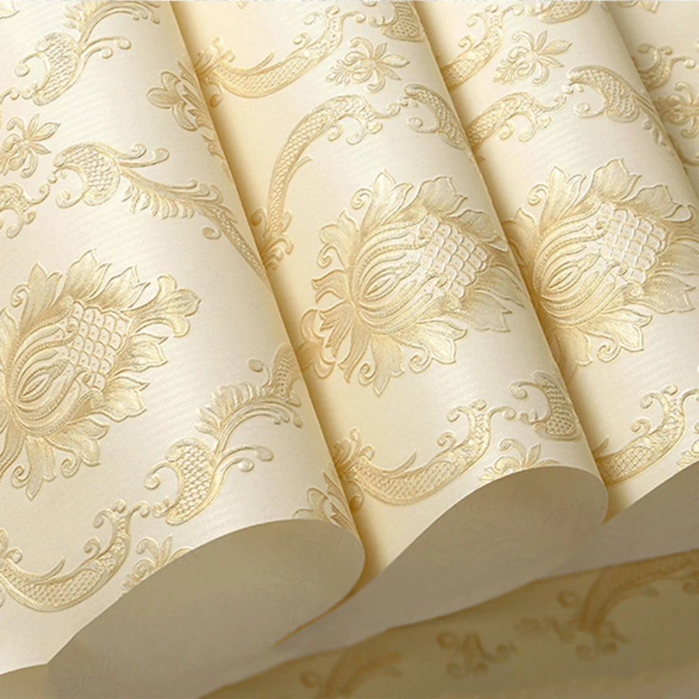 Wall Covering Decor Roll Of Wallpaper Diy Thickened Wearresistant Room