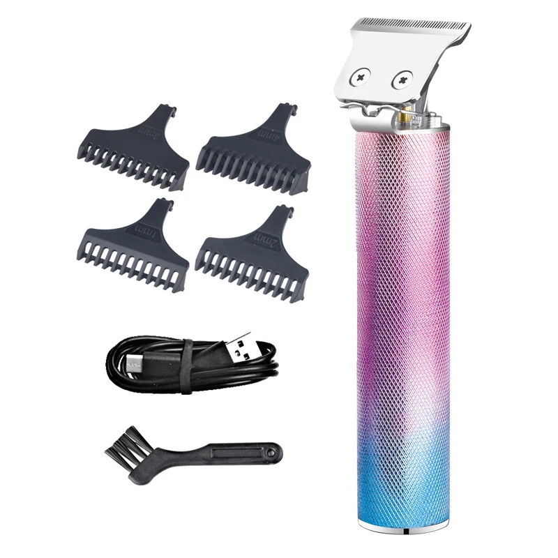 

T8 USB Rechargeable Hair Clipper Barber Electric 0mm Baldheaded Hair Trimmer Cordless Men Beard Shaver Hair Cutting Machine F35