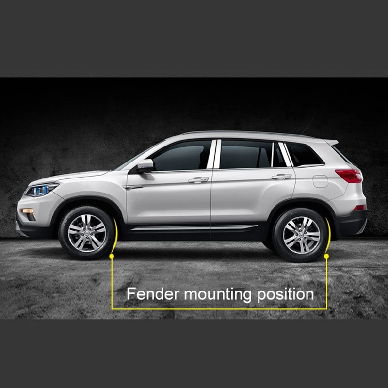 4 шт. автомобиля Передние Задние брызговики Брызговики крыло для Mercedes-Benz Blass W245 2008-2012