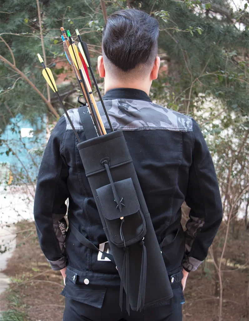 Green Arrow Back Quiver