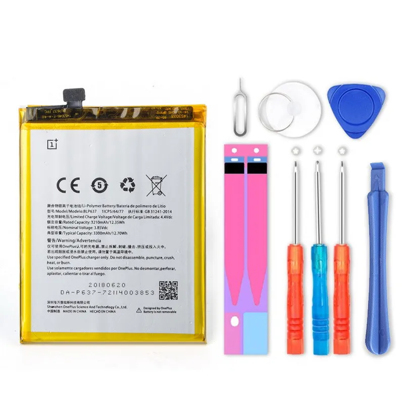 bateria para oneplus bateria para oneplus mah de capacidade completa akku kit de ferramentas