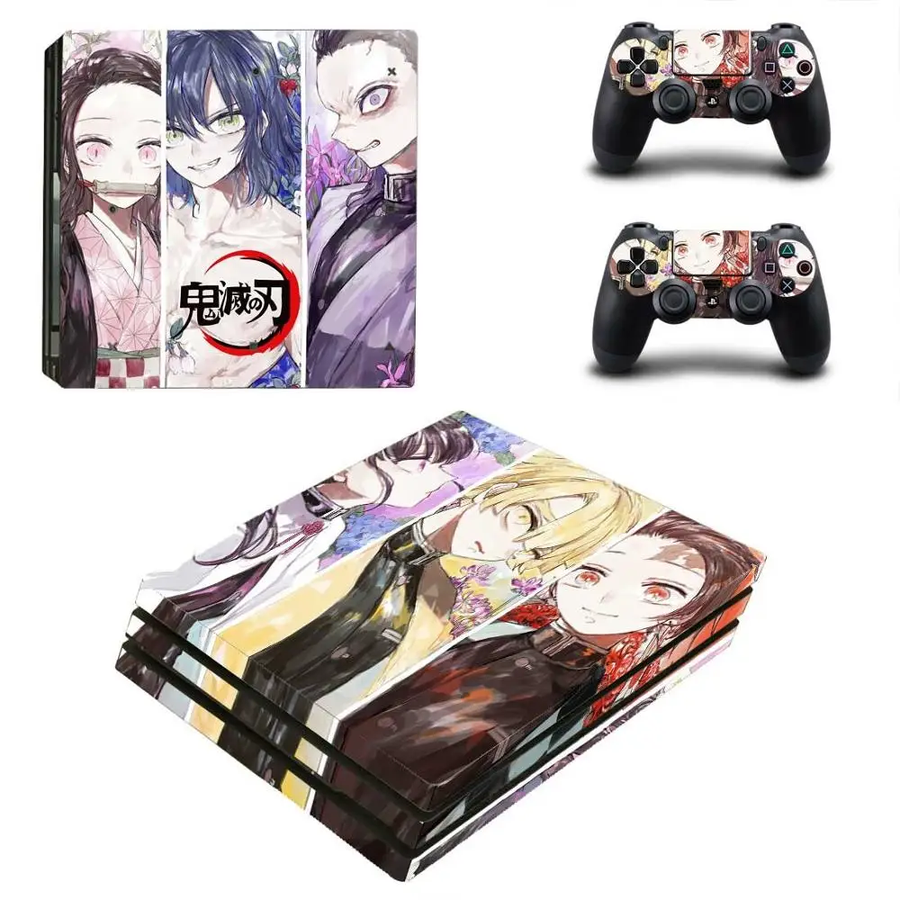 

PS4 Pro Stickers Demon Slayer: Kimetsu no Yaiba PS 4 Pro Vinyl Skin Sticker For PlayStation 4 Pro console and controller