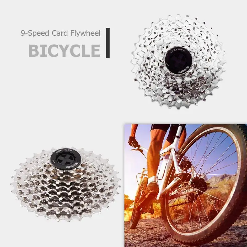 27 скоростей горный велосипед Freewheel 9-Piece MTB кассета маховик звездочка