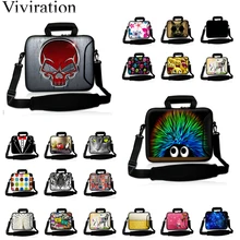 Портативная сумка на плечо для ноутбука 10 планшетов 10,1 12 13,3 14 15,4 15,6 17 дюймов водонепроницаемый деловой портфель сумка для ноутбука