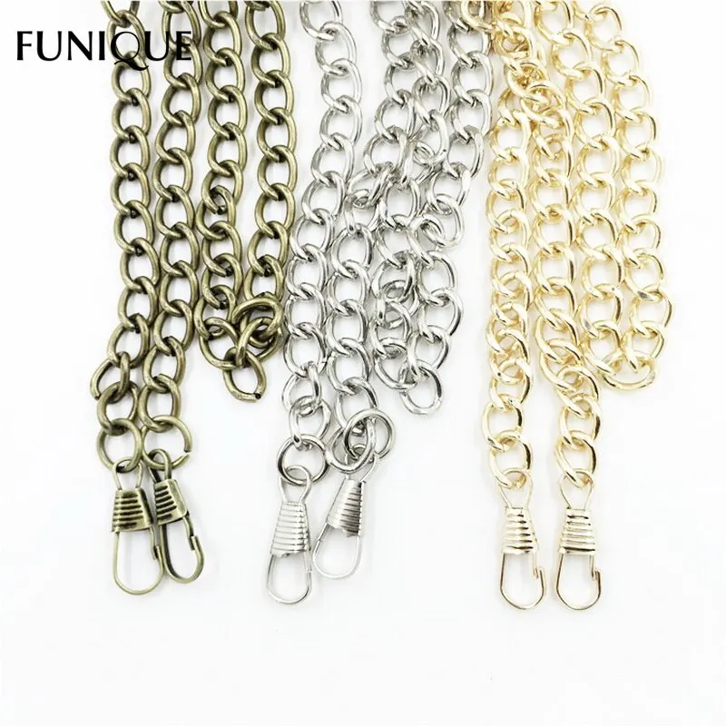 

SOUARTS Brand 120cm Long Chains 1PC Metal Alloy Link Chains With Lobster Clasps For Jewelry Making & DIY Handbag Strap