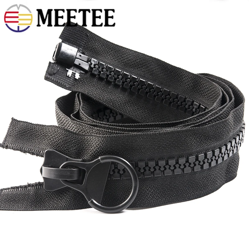 Meetee 1 шт. 60 300 см 8 # молния из смолы с открытым концом длинная застежка Сделай Сам