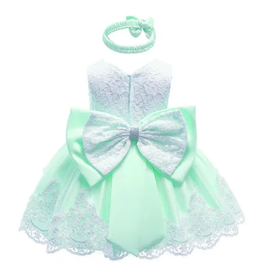 Г. Новое Детское платье для крещения, 1 день рождения, кружевное свадебное платье принцессы, вечерние платья на крестины детское рождественское платье - Цвет: X-B-10
