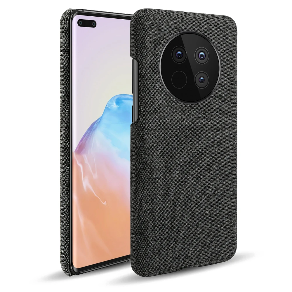 Ультратонкий матовый тканевый чехол для Huawei Mate 40 Pro 30 P40 P30 Lite P Smart 2020 Y5P Y6P с защитой