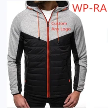 WP-RA,, Новое поступление, куртка на утином пуху, мужская, Осень-зима, теплое пальто, мужская, пэчворк, утолщенная, на утином пуху, пальто, модные топы