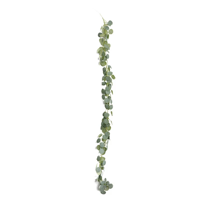 1.8m Artificial Plastic Leaf Garland Plants Vine Fake Foliage Flower Rattan Deco