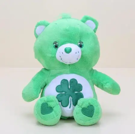30 см уход медведи плюшевые игрушки Care Bears Радуга любовь Медвежонок Мягкие плюшевые куклы - Цвет: green