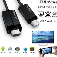 2,4G 1080P беспроводной HDMI Android tv stick Miracast Airplay Wifi Дисплей приемник HDTV ключ зеркальный экран медиа стример iOS