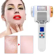 Горяче-холодный молоточек инструмент для терапии омоложения кожи устройство для косметического массажа светодиодный свет фотон для лица Массажер забота о коже 4