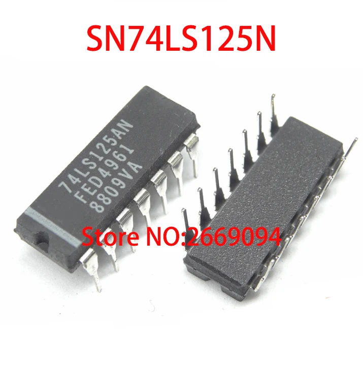 5 шт./10 шт./50 шт./100 шт. HD74LS125AP 74LS125P SN74LS125AN SN74LS125N 74LS125N 74LS125 DIP-14 Новый IC оригинал |